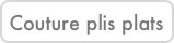 Couture 3 plis